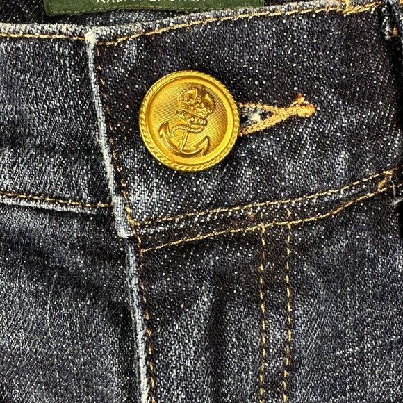 Lauren‎ Jeans Co. Ralph Lauren Womens Dark Wash Denim Jeans Size 4 - Picture 4 of 10